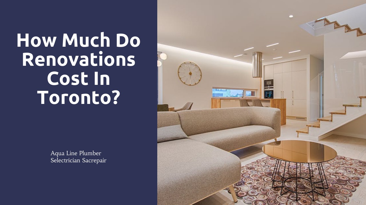 How much do renovations cost in Toronto?